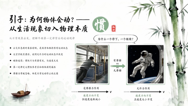 物体为何会动 · 物理本质引子