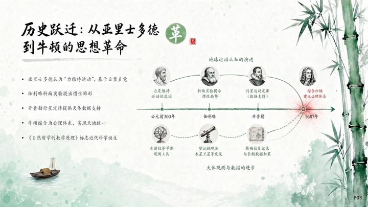 从亚里士多德到牛顿的思想革命