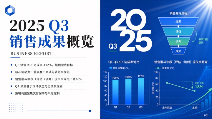 2025 Q3 销售成果概览